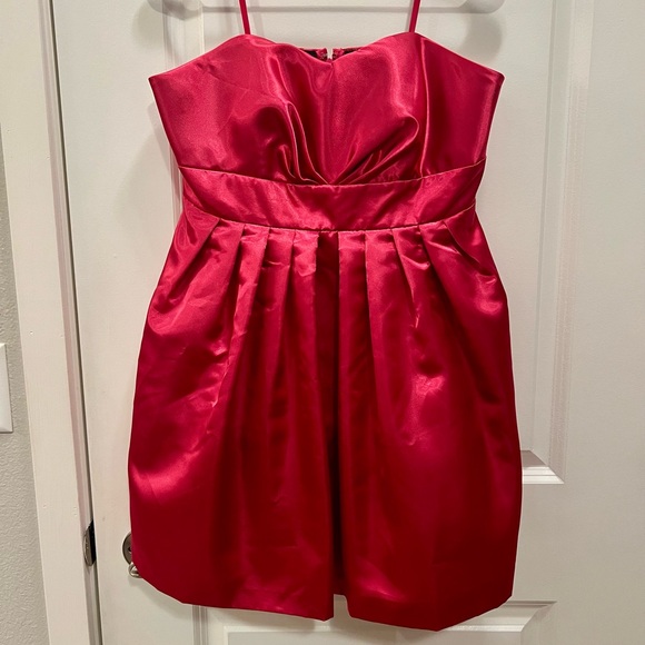 Xhilaration - Vibrant Hot Pink Mini Dress - Picture 4 of 7